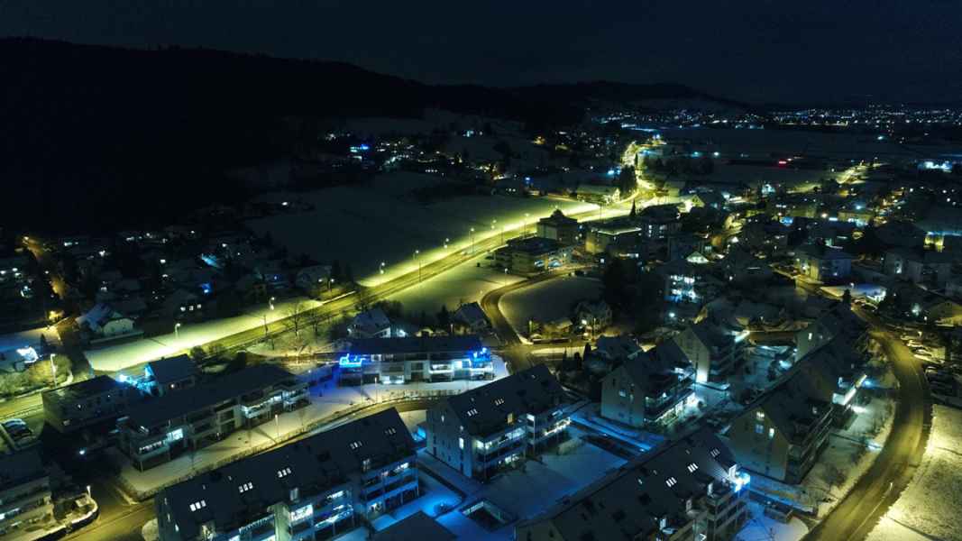 Oberkulm AG by Night